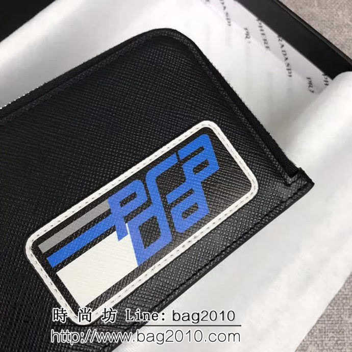 PRADA普拉達 官網同步 2018最新摩登態度系列 男士卡片夾 2MC021 DD1341